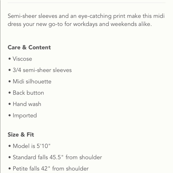 Anthropologie Black Print Dress Size 8 - Picture 7 of 8